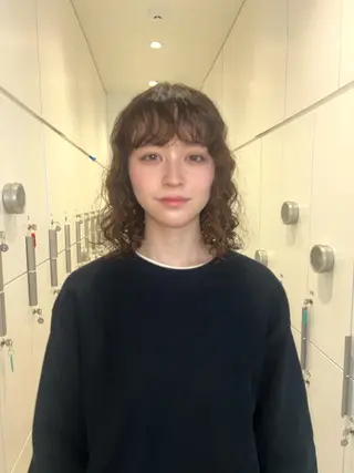 ミディアム パーマ fifth PARK所属・fifth PARK HIN★T★のヘアスタイル