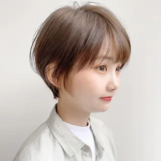 ショート カラー 宮本 聖希のヘアスタイル