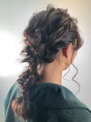 ロング ヘアアレンジ hair&make RabichePow所属・鈴木 香奈萌のヘアスタイル