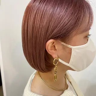 ショート カラー 🪭risa 暖色/レイヤー🪭のヘアスタイル