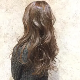 ロング カラー パーマ 杉田 一浩のヘアスタイル