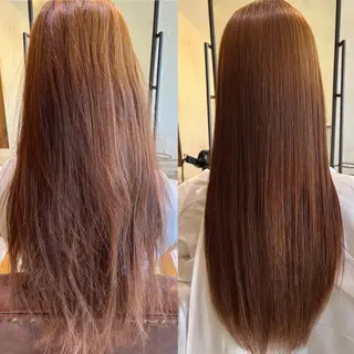 セミロング パーマ 上新庄NO1髪質改善 See.店長深田強のヘアスタイル