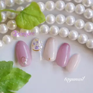 ネイル ネイルサロン・ネイルスクール　たゆnail所属・ネイルサロン 【たゆnail】のネイルデザイン
