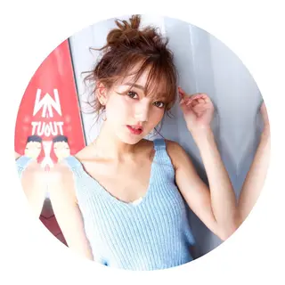 セミロング カラー パーマ ヘアアレンジ 可愛いを作る神 ナオヒロのヘアスタイル