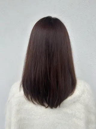 セミロング カラー SOL _Nakamuraのヘアスタイル