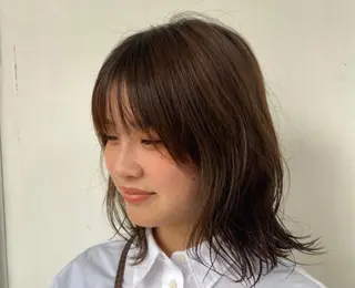 ミディアム nico🏁 rihoのヘアスタイル