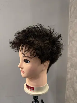 メンズ 本田 有里のヘアスタイル