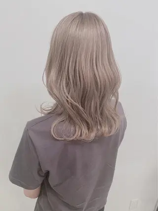 セミロング カラー ヘアアレンジ 全色特化美容師 /コウスケ🎨のヘアスタイル