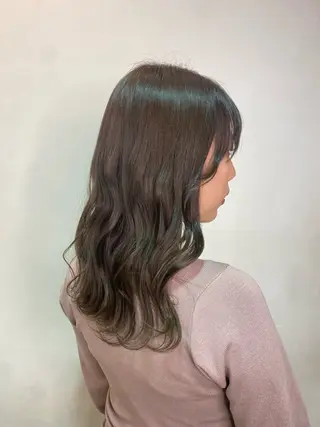 セミロング カラー emerge池袋東口 NANAのヘアスタイル