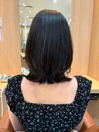 ミディアム 風間 日和のヘアスタイル