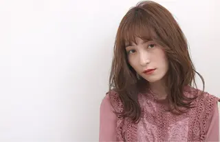 ミディアム 艶髪🌈美髪🌈 森田勇地のヘアスタイル