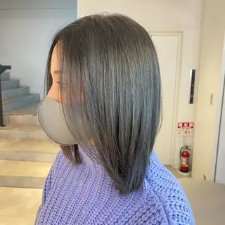 カラー 酸性ストレート・ メンズ  三原 楊子のヘアスタイル