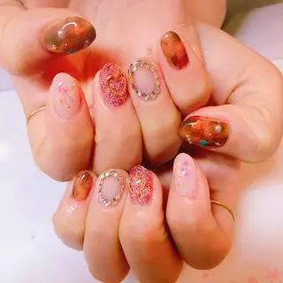 ネイル La neige* yuki 🥯🍑のネイルデザイン