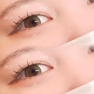 マツエク・マツパ Bianca 関内 TAKATA ¨̮✩のマツエク・マツパデザイン