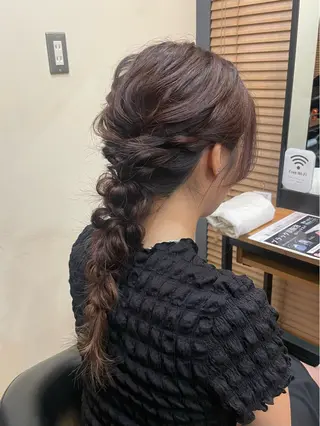 ロング 鎌取/透明感カラー /ボブ/顔まわりのヘアスタイル