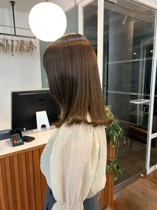 カラー VISION   aoyama所属・かがやしづ ⭐️ハイトーンのヘアスタイル