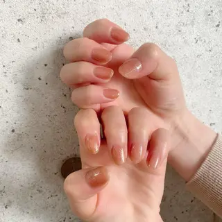 ミディアム カラー パーマ ヘアアレンジ キッズ ネイル マツエク・マツパ アイブロウ Salon Kのネイルデザイン