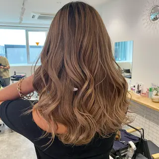 ミディアム カラー JILBLAN京都 ショート/ハイライトのヘアスタイル