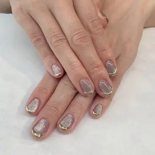 ネイル 💎🐰 saki. m 🐰💎のネイルデザイン