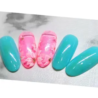 ネイル 大島 七海のネイルデザイン