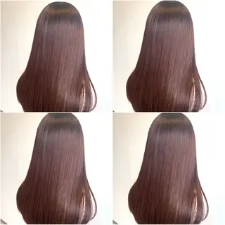 セミロング カラー 心斎橋/ブリーチなし 髪質改善/レイヤーのヘアスタイル