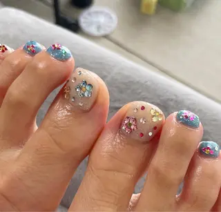 メンズ ネイル Chérinail 爪のお手入れのネイルデザイン