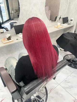 セミロング 🦋ハイトーン🦋 石山 希理🦋のヘアスタイル