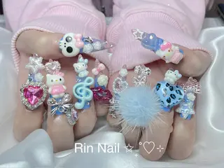 ネイル Rin Nail 新大久保店のネイルデザイン