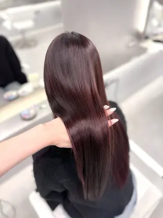 ロング カラー ユウカ 千葉駅 @lei_yuukaのヘアスタイル