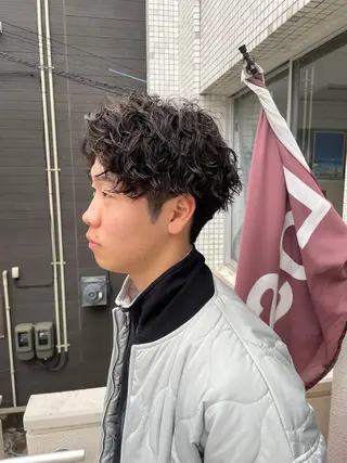 メンズ メンズサロンLOSS所属・新潟メンズ/縮毛矯正 パーマ/mizukiのヘアスタイル