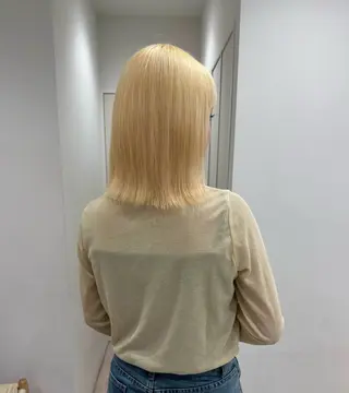 ミディアム カラー 🪐レイヤー/美髪 カラー/加野彩果🪐のヘアスタイル