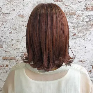 ミディアム 🫧髪質改善艶カラー _マエダ 🫧のヘアスタイル