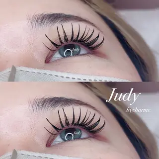 マツエク・マツパ Judy by charmeのマツエク・マツパデザイン