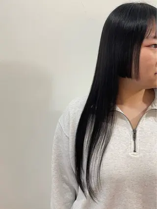 ロング パーマ mopa所属・mopa_kaede 暖色カラー/ロングのヘアスタイル