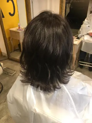 ミディアム カラー Lumderica(ラムデリカ)所属・横浜/元町/石川町 ラムデリカYUKAのヘアスタイル