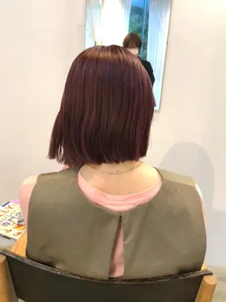 ショート カラー yuragi所属・竹内 絢香のヘアスタイル