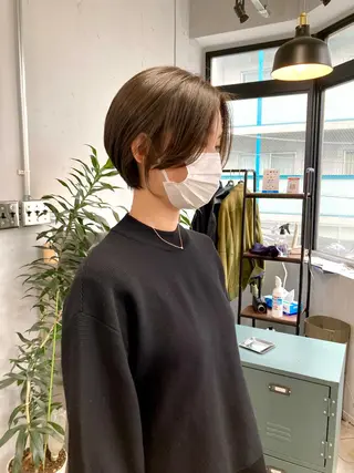 ショート 新井 広樹のヘアスタイル