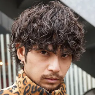 パーマ メンズ “fifth”川内 泰智／メンズパーマのヘアスタイル