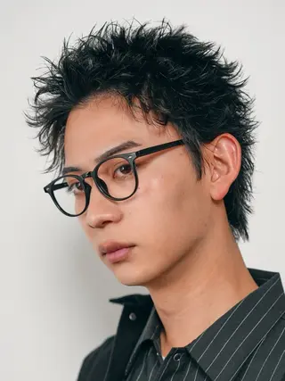 ショート メンズ 仙台メンズパーマ/ fifth/丸山佳叶のヘアスタイル