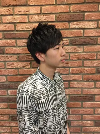 ショート 赤坂barber 古澤慶一郎【モテ髪】のヘアスタイル