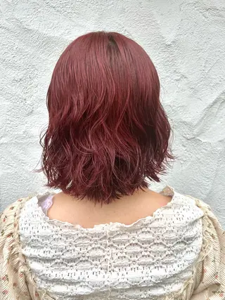 ミディアム ダメージレス特化🪩 パーマ ＡＭＩのヘアスタイル