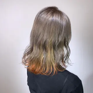 ミディアム カラー 中島 直哉のヘアスタイル