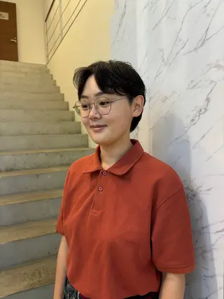 ショート miu /透明感カラーのヘアスタイル