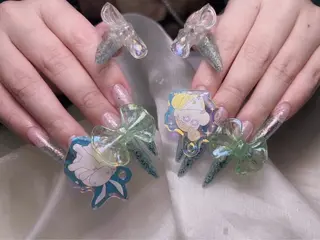 ネイル lucky nail 歌舞伎町のネイルデザイン