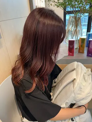 ロング 透明感カラー/艶髪/ 高城潤也のヘアスタイル