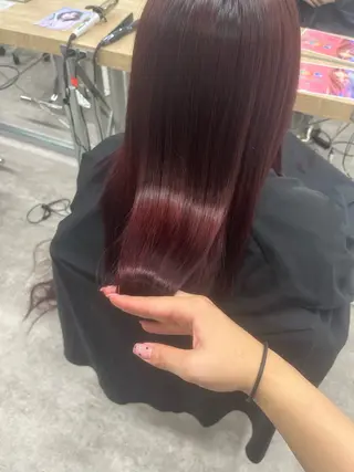 ロング カラー JOULE'S（ジュール）所属・JOULE'S natsukiのヘアスタイル