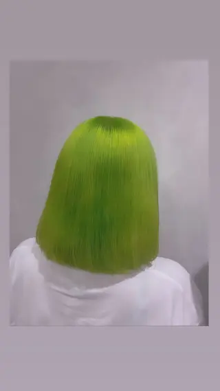 ショート カラー カラースペシャリスト ・齊藤 羽瑠輝のヘアスタイル