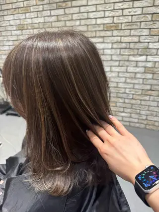 セミロング ReX  HAIR INTERNATIONAL 【レックスヘアーインターナショナル】所属・ReX 【心斎橋】 rin🌙のヘアスタイル