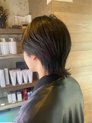 ミディアム 千壽 ちよのヘアスタイル