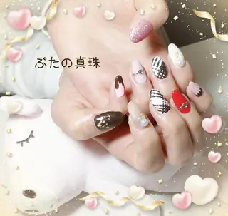 ネイル 林 珠里のネイルデザイン